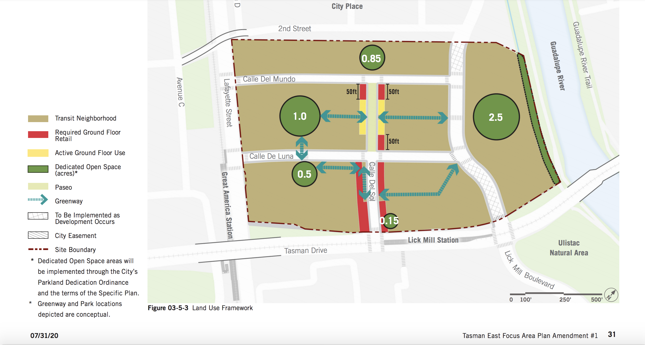 Thie city planning department held a meeting to get community input for an amendment to the project. The amendment is to include a paseo along the Calle Del Sol portion of the project.